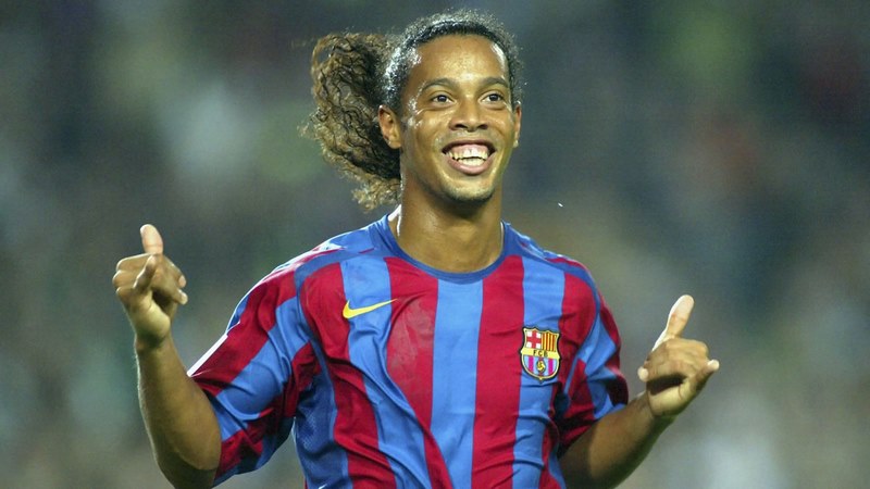 Ronaldinho sở hữu khả năng xử lý bóng điêu luyện trên sân cỏ
